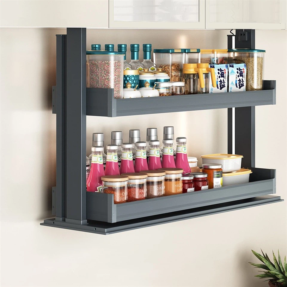 Kitchen double wall cabinet lift (3)
